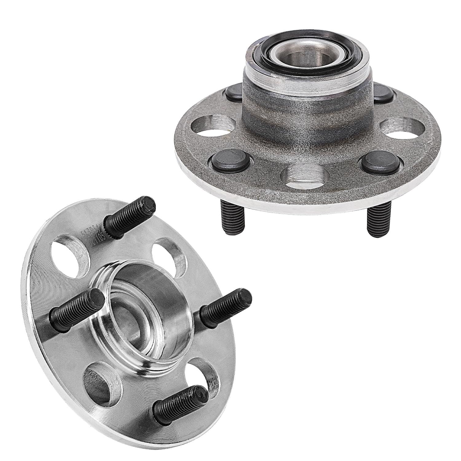 Detroit Axle - Rear Wheel Bearing and Hubs Assembly Replacement for 1984