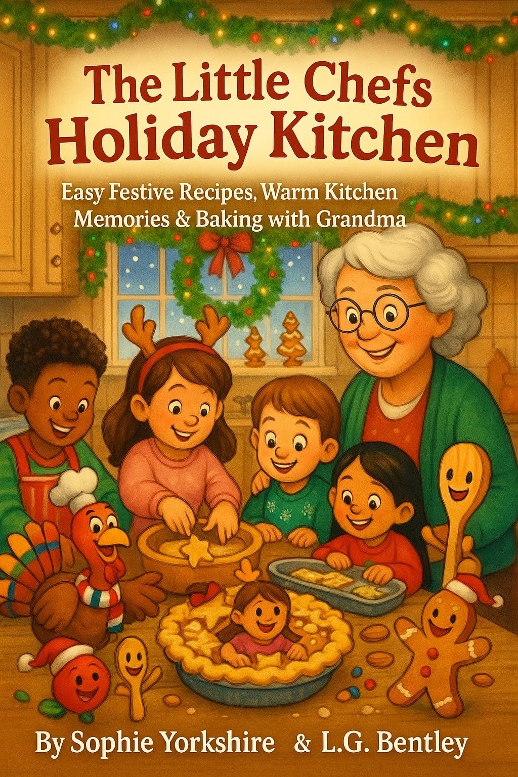 The Little Chefs Holiday Kitchen: Easy Festive Recipes, Warm Kitchen Memories & Baking with Grandma