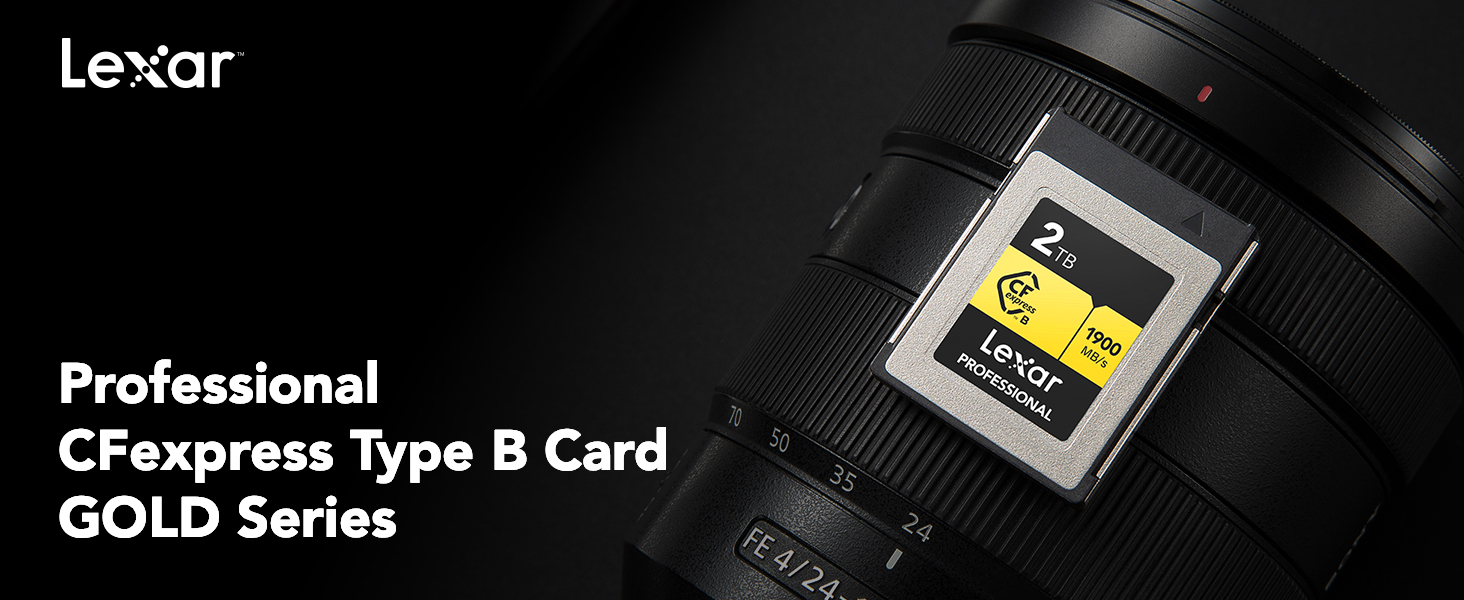 Amazon.com: Lexar 128GB Professional CFexpress Type B Memory Card
