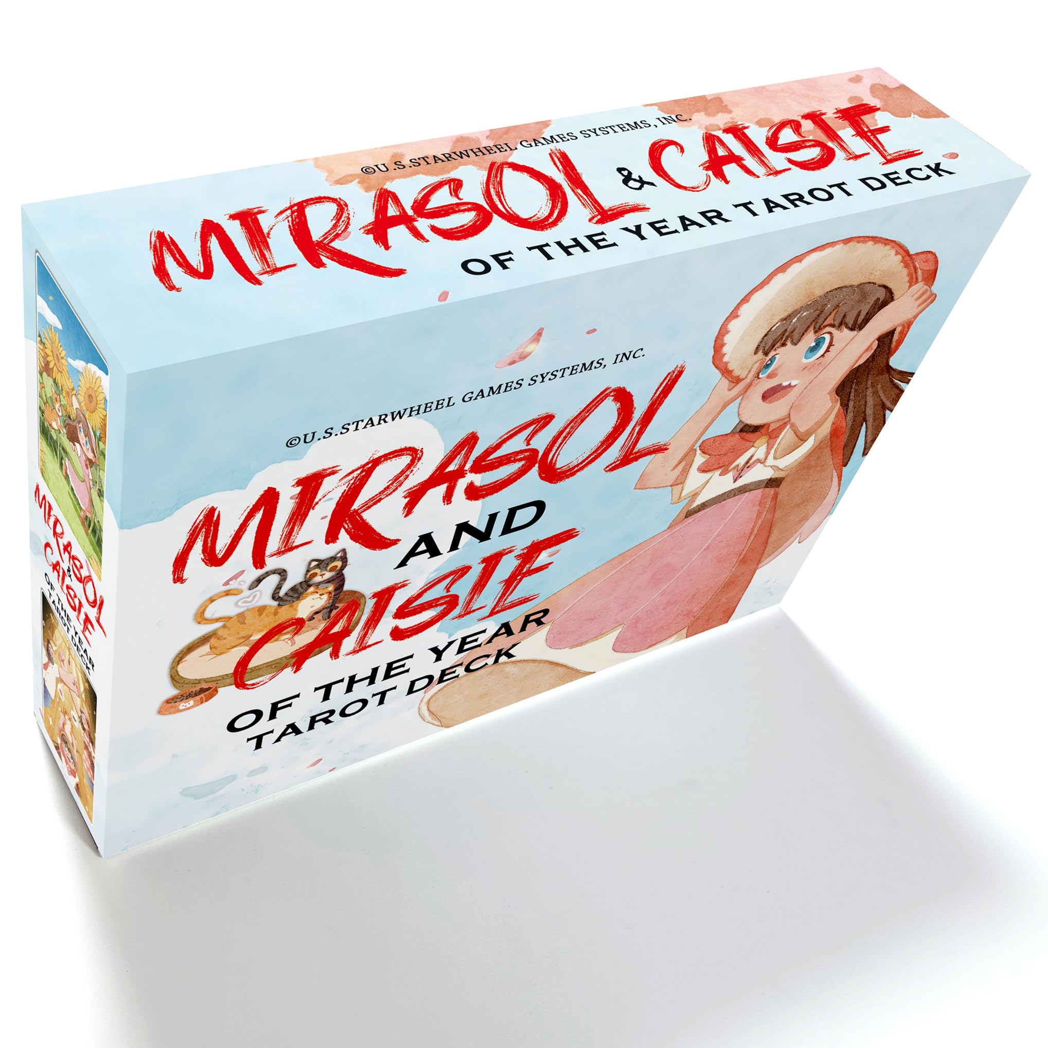 Amazon.com: KEPNOY Mirasol & Caisie Tarot Cards Fortune Telling