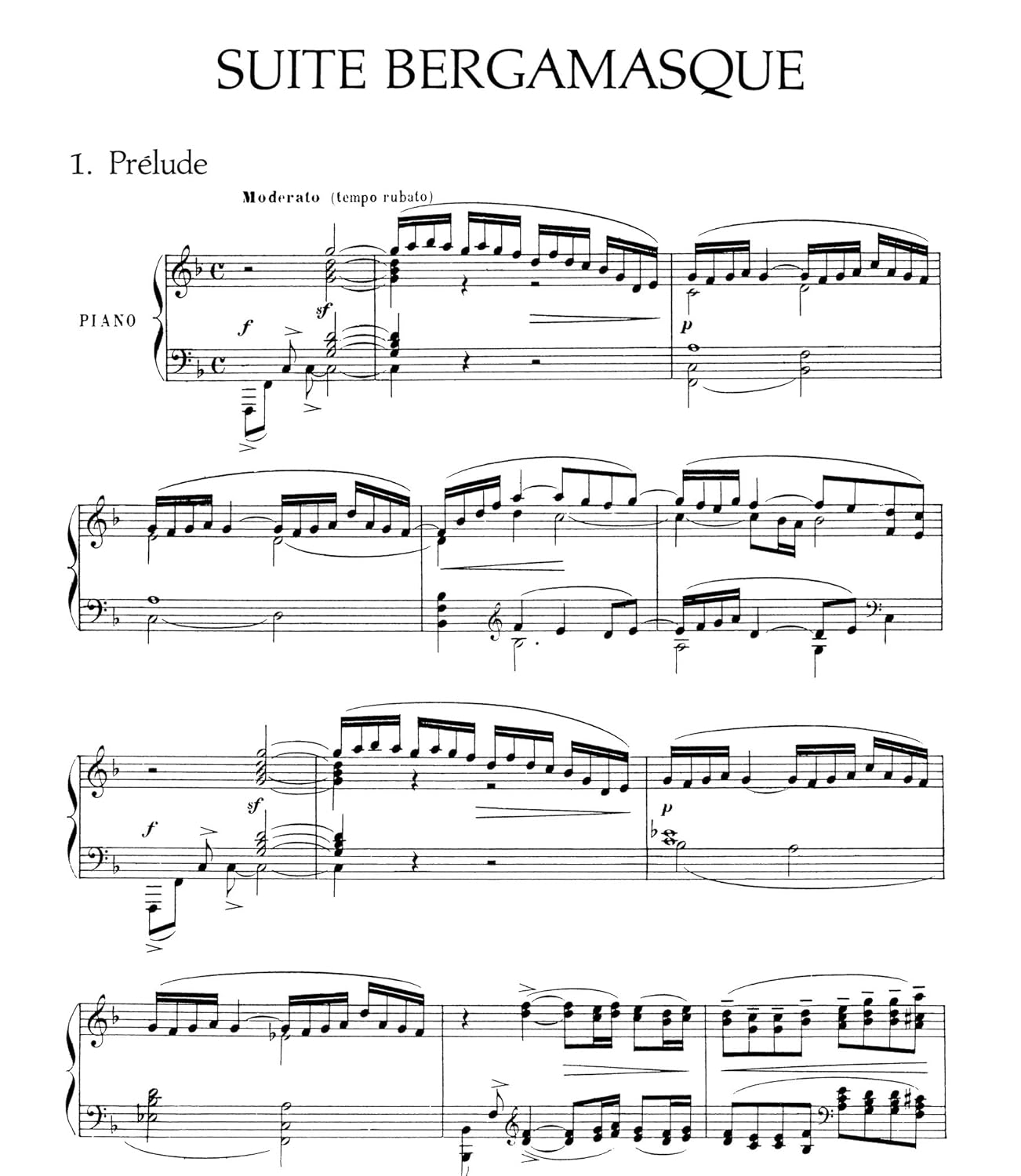 Claude Debussy: Piano Music (1888-1905)