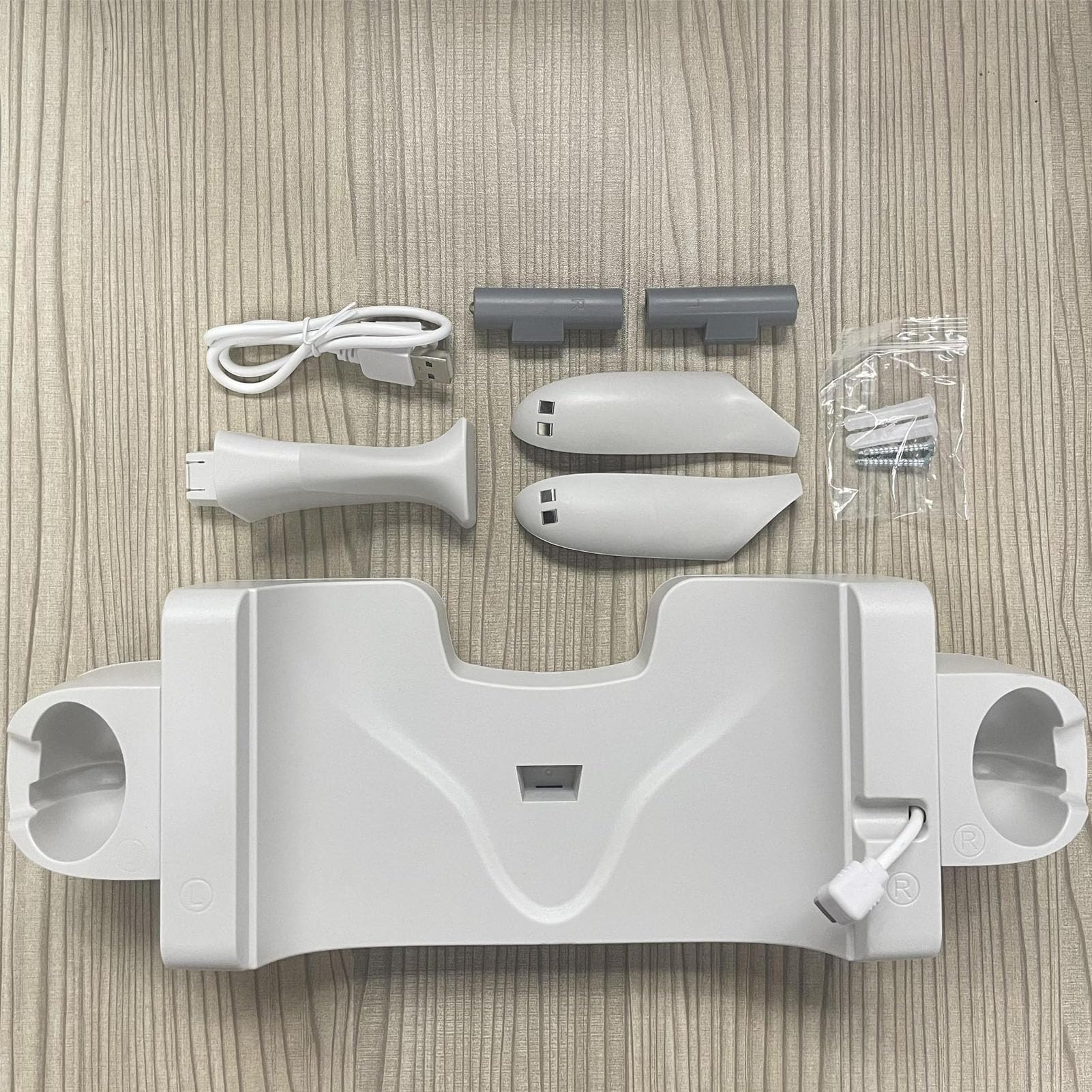 Charging Dock Station Kompatibel mit Oculus/Meta Quest 3 Ladegerät Aufladen Headset und Controller Wandhalterung Ladestation Steht für Quest 3 Zubehör