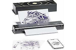 TP81: Wireless Tattoo Stencil Printer for Artists and Beginners