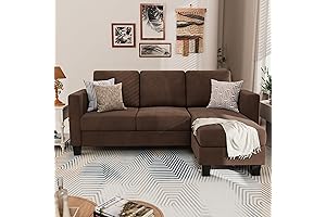 YESHOMY Convertible Sectional 3 L-Shaped Couch: The Epitome of Comfort and Sophistication for Modern Living