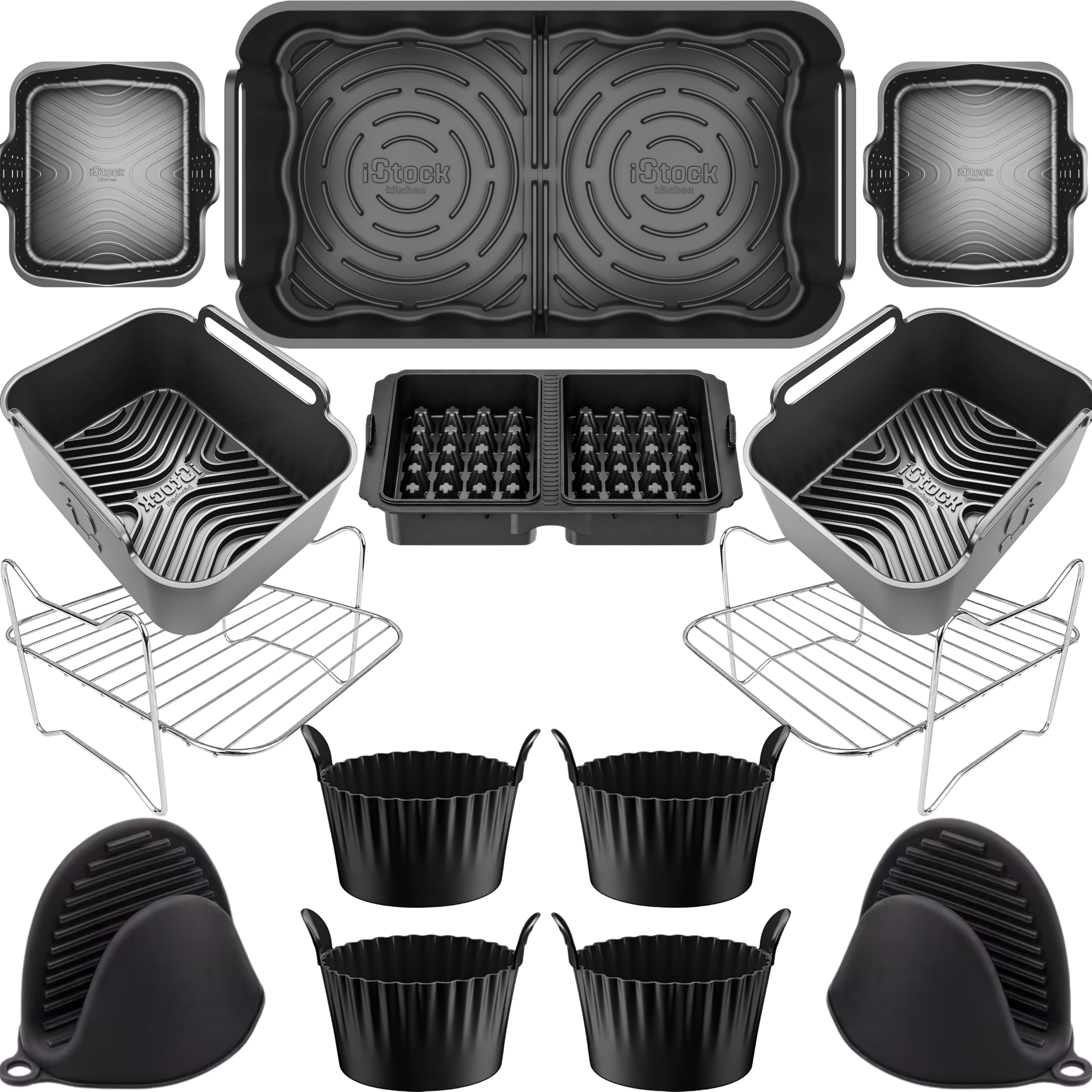 AirFlow Max™ for Ninja AF500UK Accessories | Complete Set, 15 Pieces