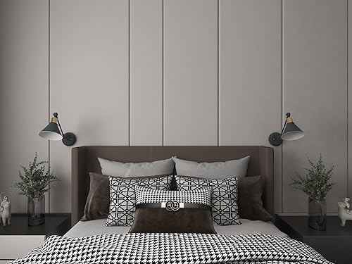 Miniatura 3 de Juego de 2 apliques de pared con pilas, sin cables, instalación con control remoto, iluminación regulable de 200 lúmenes, no cableada, fácil de