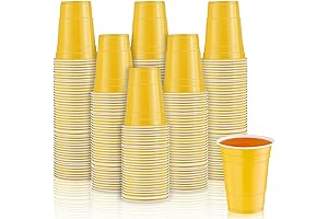 100 Pack Yellow Solo Cups: Your Grad Day Essential