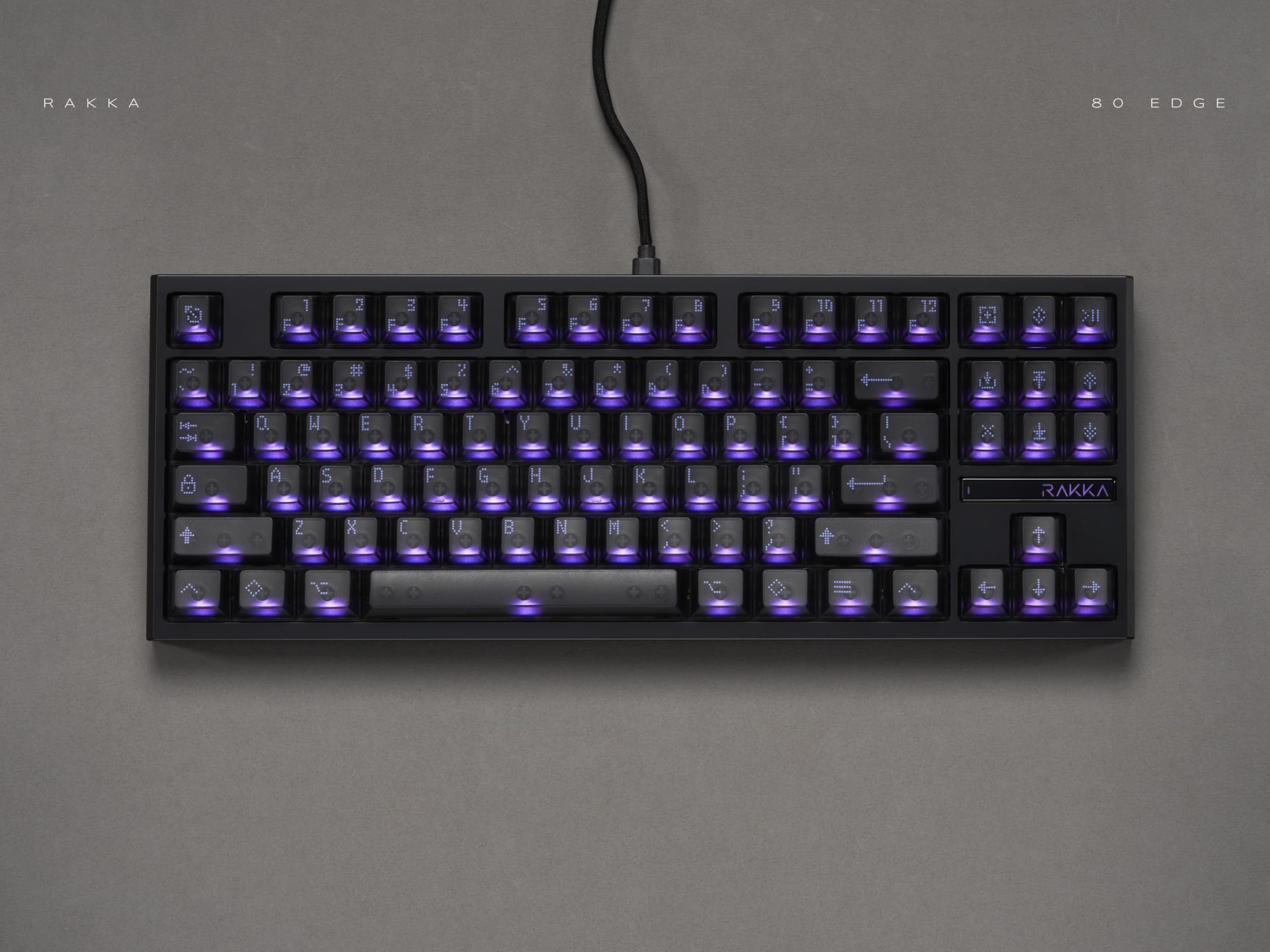 キーボード Rakka 80 EDGE Night Black Amazon.com: RAKKA 80 Edge - Night Black Rapid Trigger Gaming