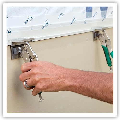 Miniatura 3 de PacTool SA907 Herramienta de instalación de revestimiento de panel de abrazadera Z ajustable - Herramientas de revestimiento de grado de