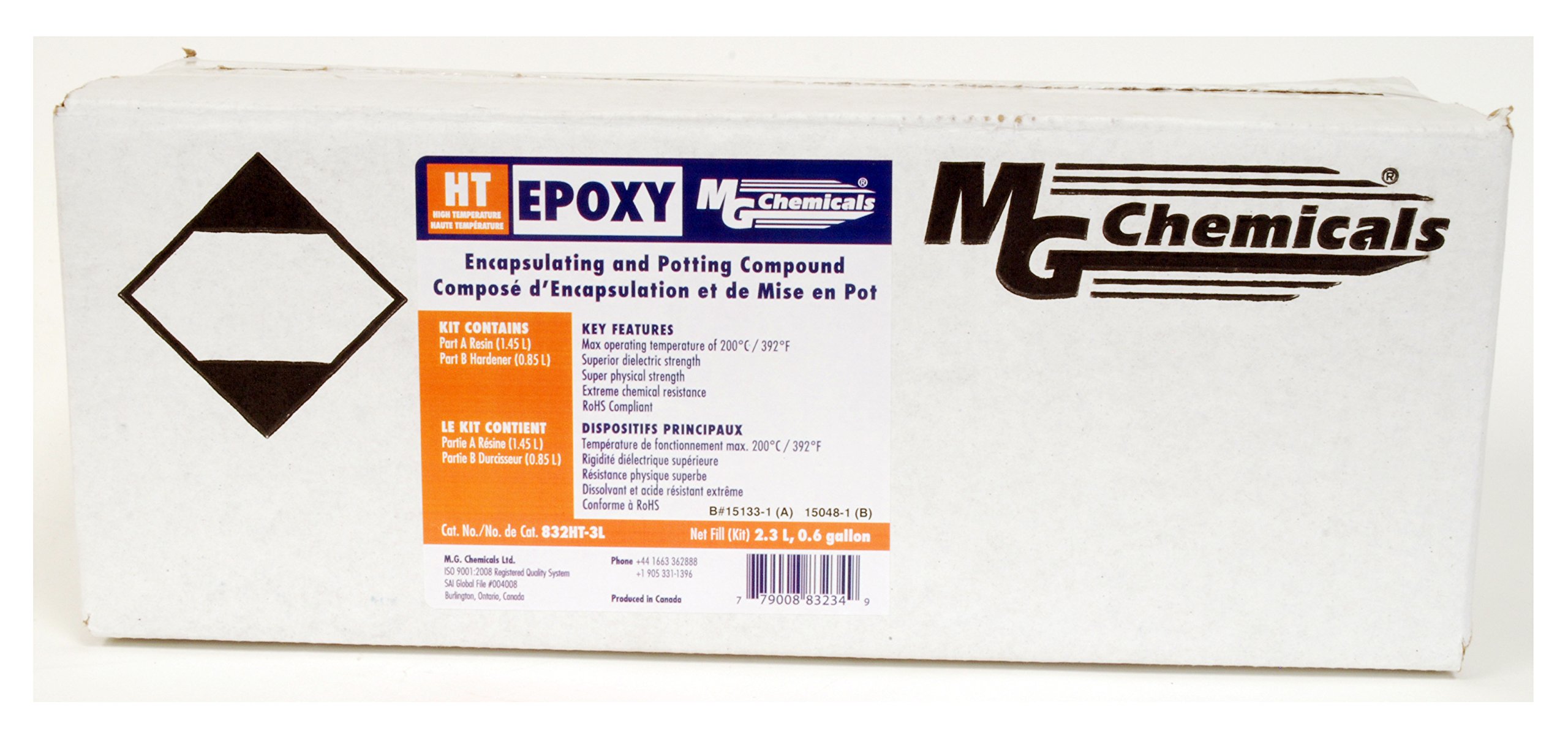 Buy MG Chemicals 832HT High Temperature Black Epoxy Encapsulating and
