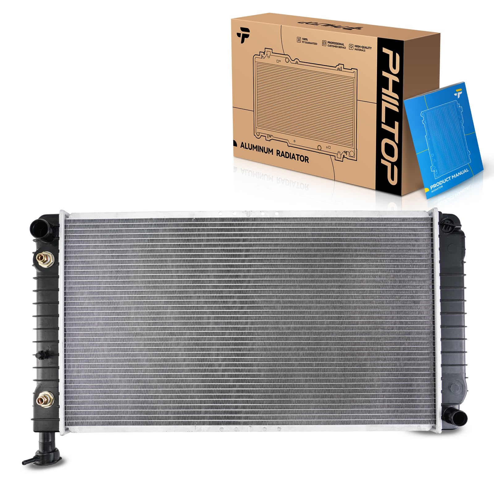 PHILTOP CU2044 Radiator Aluminum Core Fit for 1997-2002 Express 3500