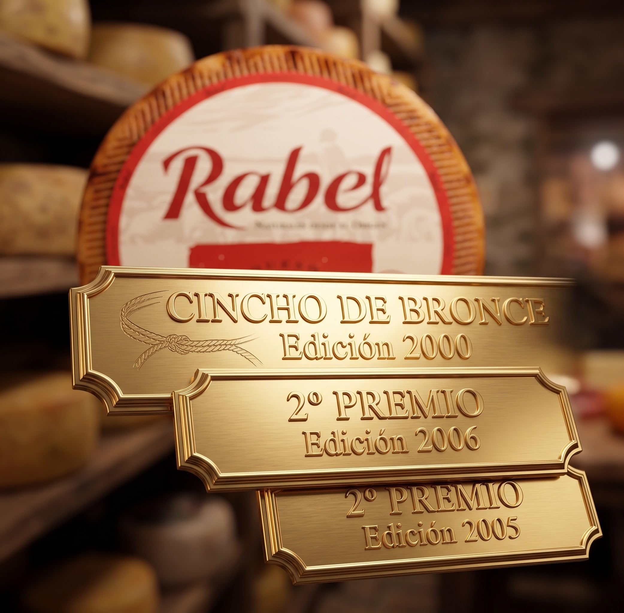 Queso Mezcla Curado Rabel Leche de Vaca Cabra y Oveja Pieza Entera 3,2 kg | Curación natural en cava 90 días, sabor intenso y aromático con leve picor. Premiado. Ideal tabla gourmet, aperitivo y regalo