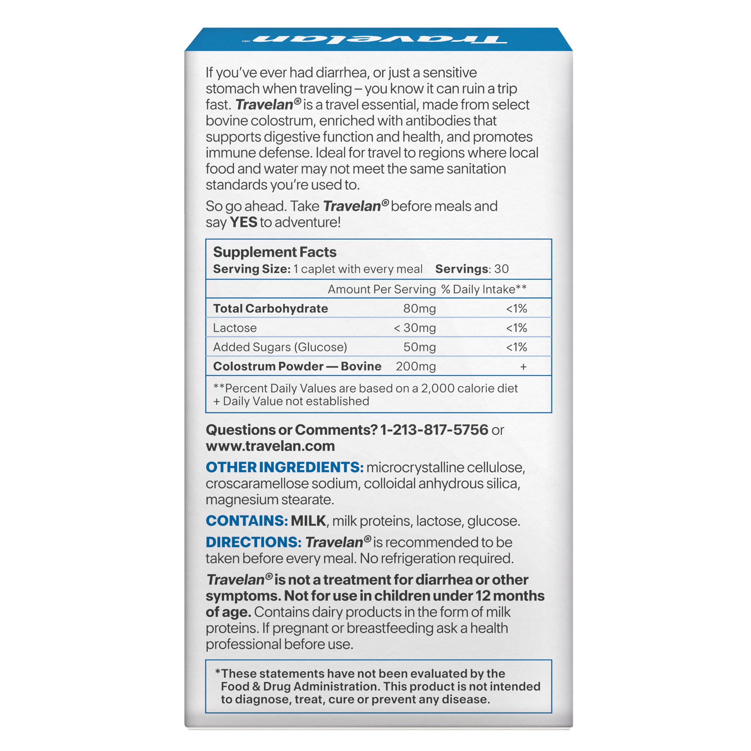 Anti Diarrhea Pills Help Prevent Traveler’s Diarrhea Before It Starts 30 Ct — Amazon image 7