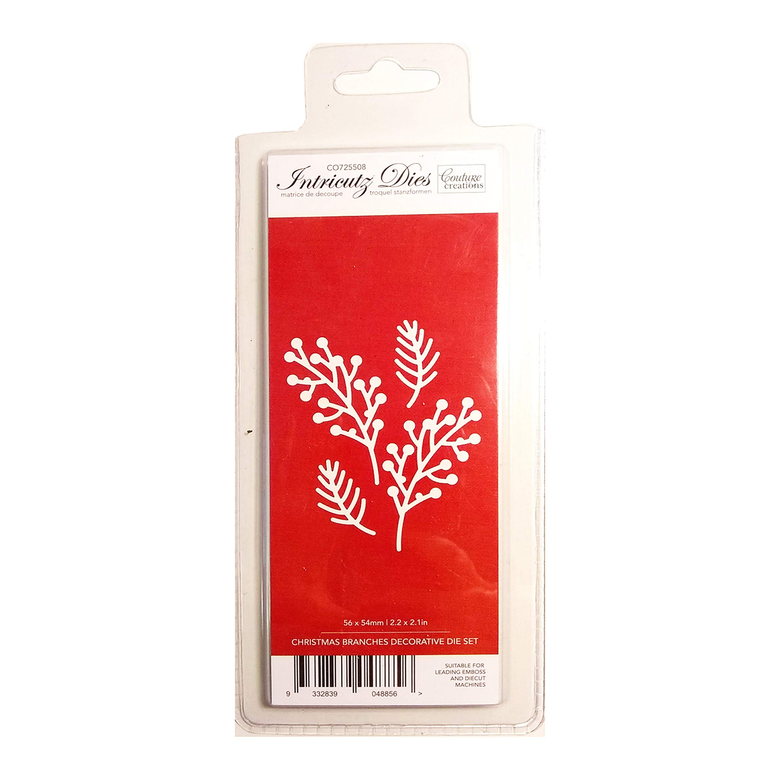 Couture Creations Christmas Branches Decorative Die Set