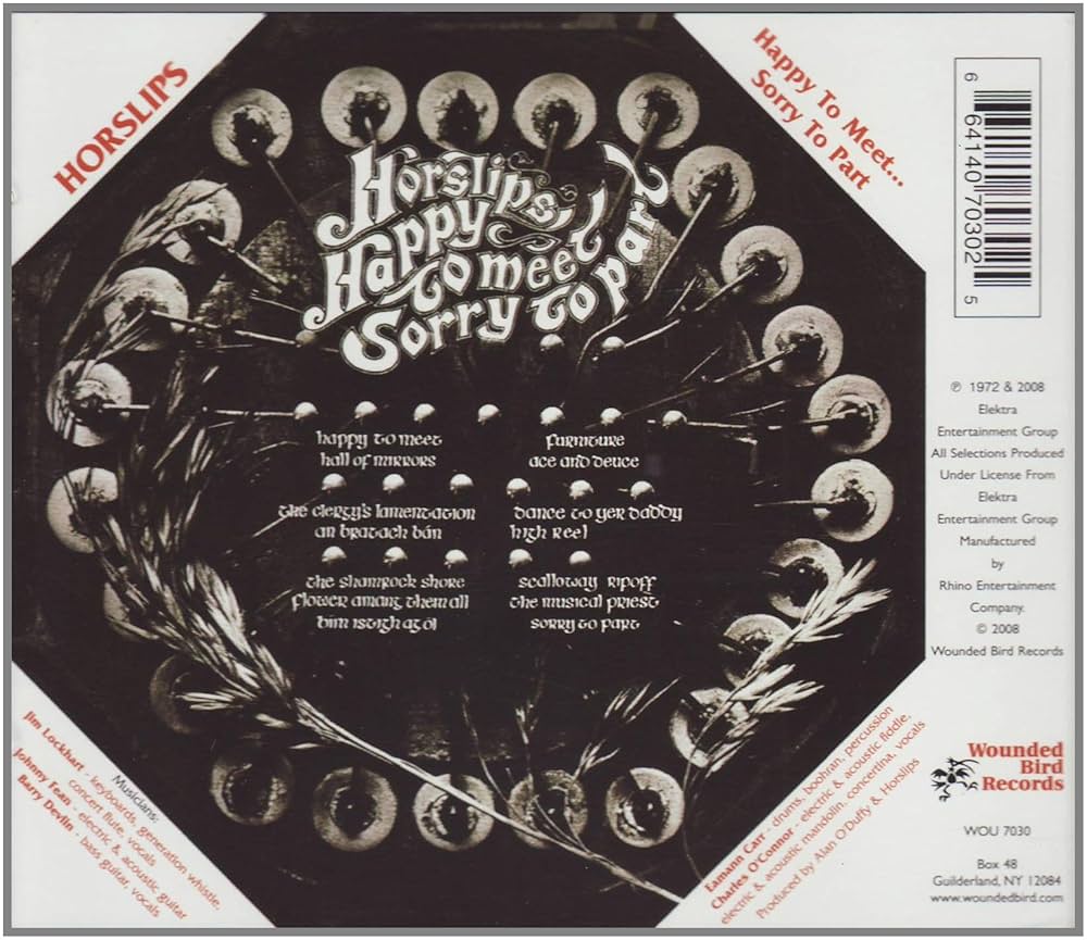 Happy To Meet Sorry To Part: Horslips: Amazon.ca: Music