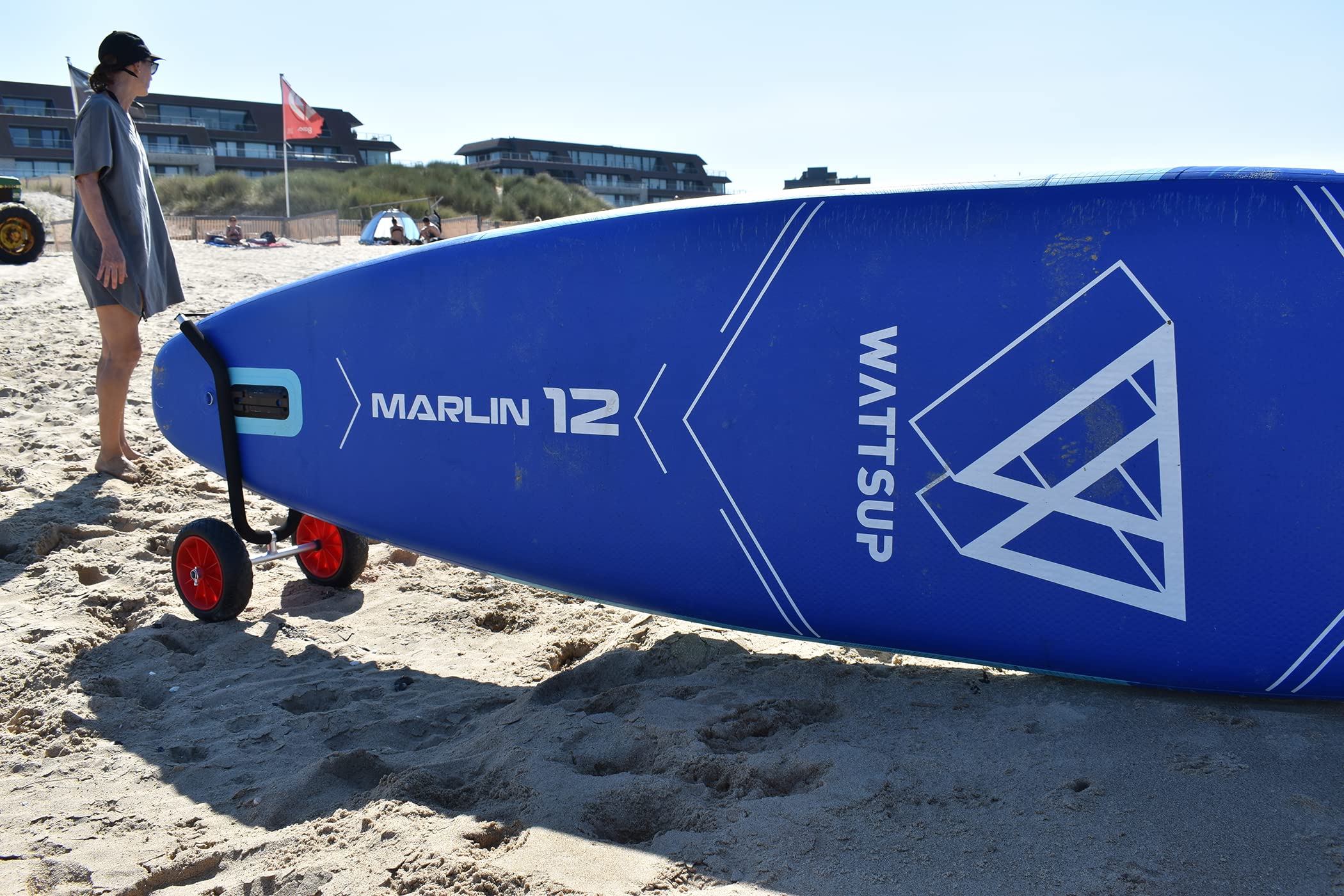 Chariot alu pour Sup - Chariot en U - Transport Stand Up Paddle