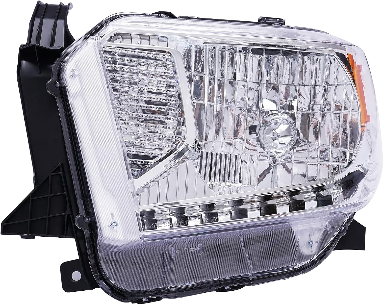 Left Headlights Assembly for 2014 2015 2016 2017 Toyota Tundra 2014-2017 Halogen Front Headlamp Driver Side 811500C080, TO2502218