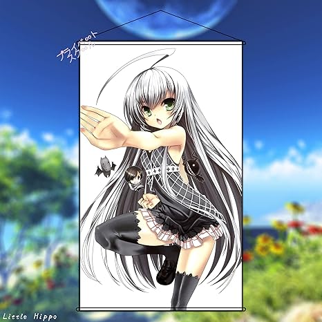 Amazon プライベートスクール 這いよれ ニャル子さん ニャルラトホテプ ニャル子 タペストリー ポスター 壁掛け 掛ける絵 装飾画 巻物 軸物 カスタマイズ可能 約60cmx90cm アニメ 萌えグッズ 通販