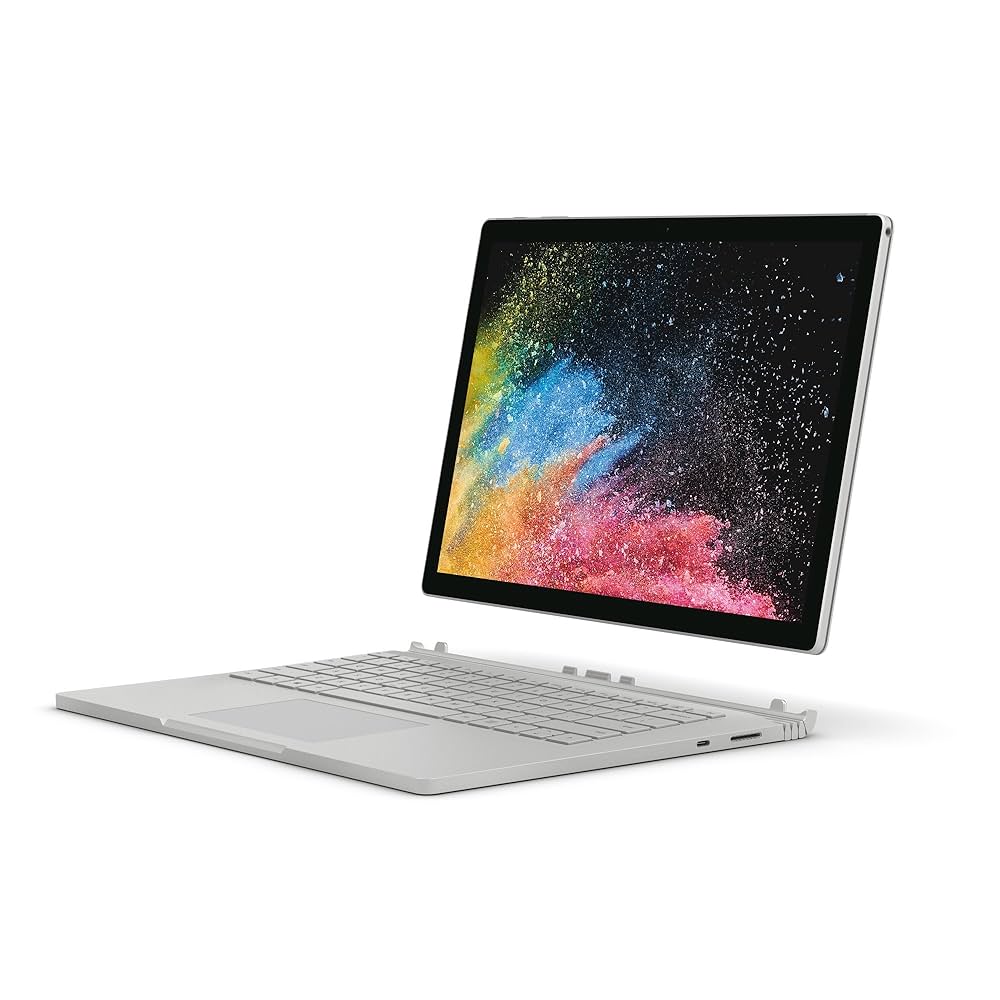 GTX1060搭載 Surface Book 2 i7-8650U SSD1TB Microsoft Surface Book 2, Tablet with keyboard dock - Intel