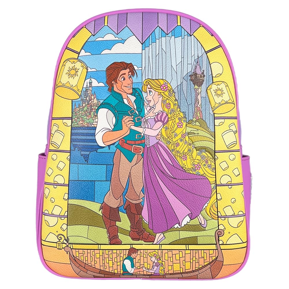 Loungefly ラプンツェル バッグ Loungefly Disney Tangled Rapunzel & Pascal Ombre Mini