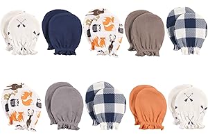 Hapiu Baby No Scratch Mittens for Infant Boys and Girls