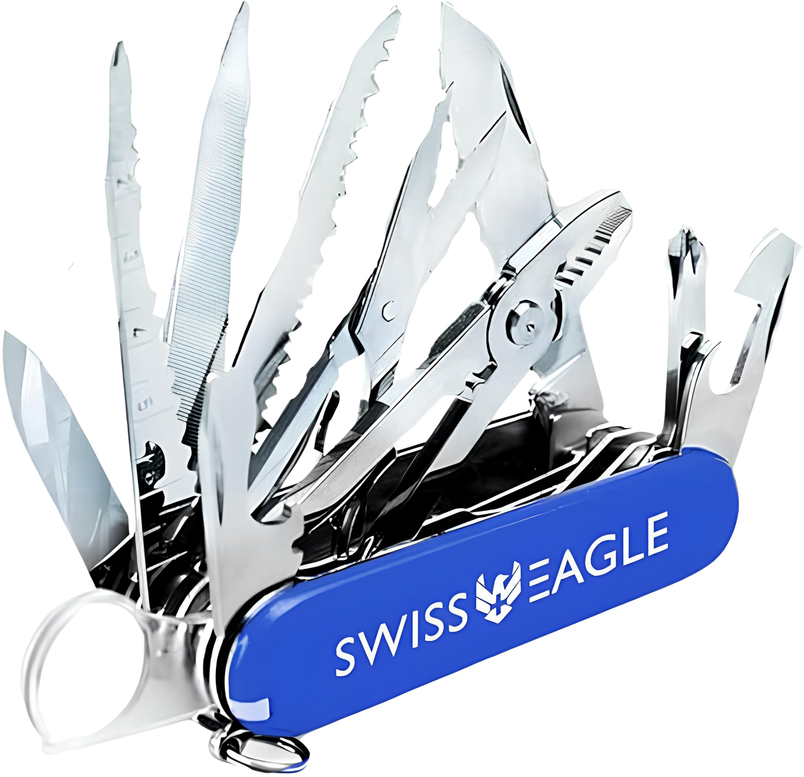 Swiss Eagle Ranger Multi-Tool 30 Tools All in Your Pocket Blue