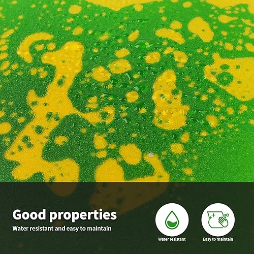 Miniatura 7 de LONGKING Azulejos decorativos con revestimiento líquido, de 12 x 12 pulgadas, azul-rojo-negro