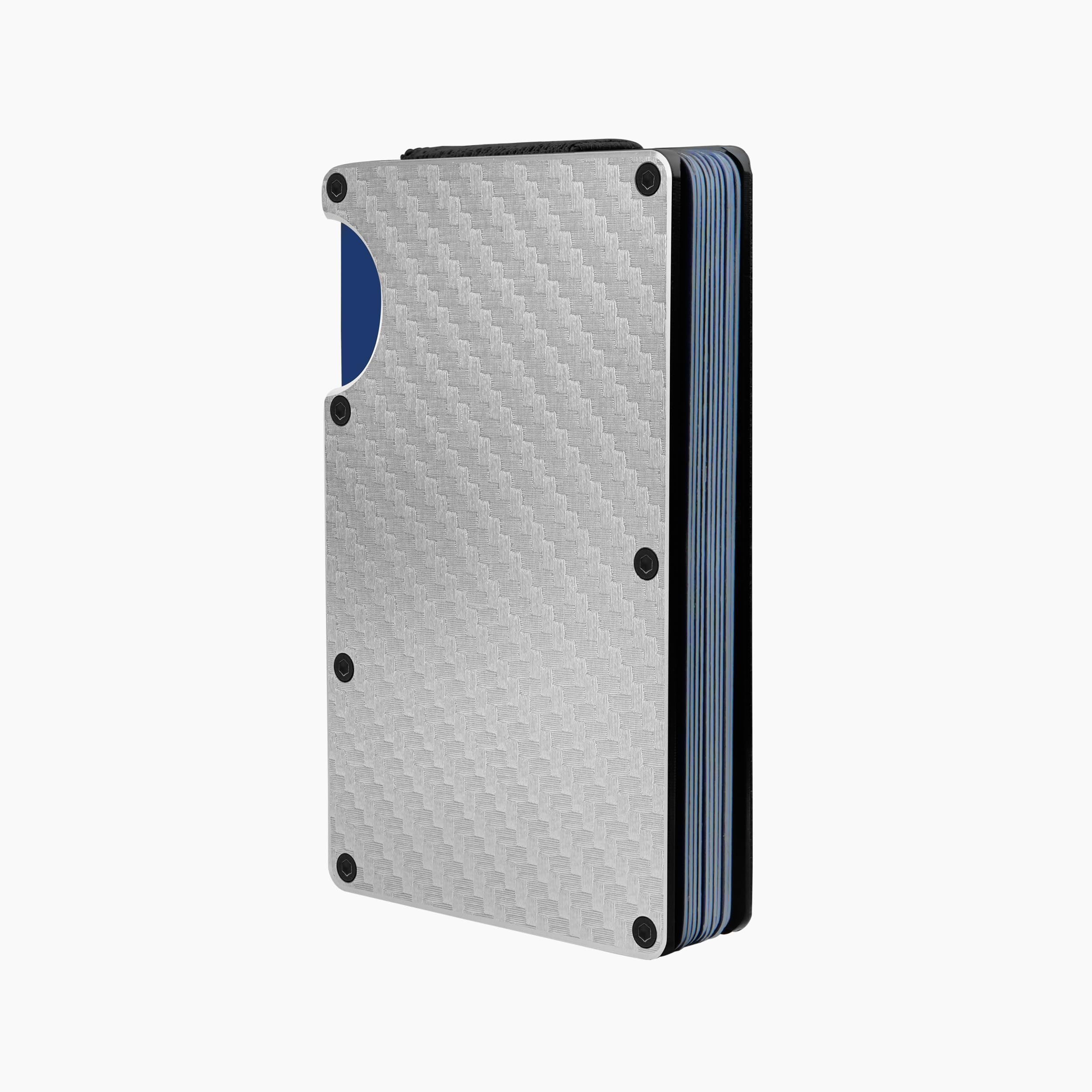 The Wallet Store Clip & Carry Metal Card Holder (Silver)