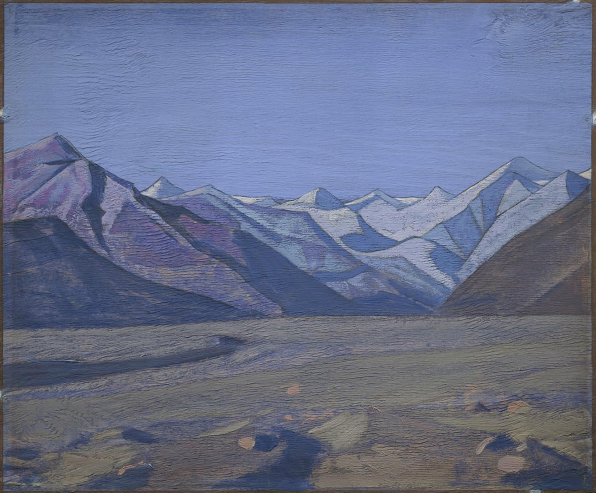 POSTERIIk Famous Print Pop Art Wall Art Graffiti From Kurul Towards the Karakorum Chain by Nicholas Roerich Art Prints for Home Decor 60x90cm