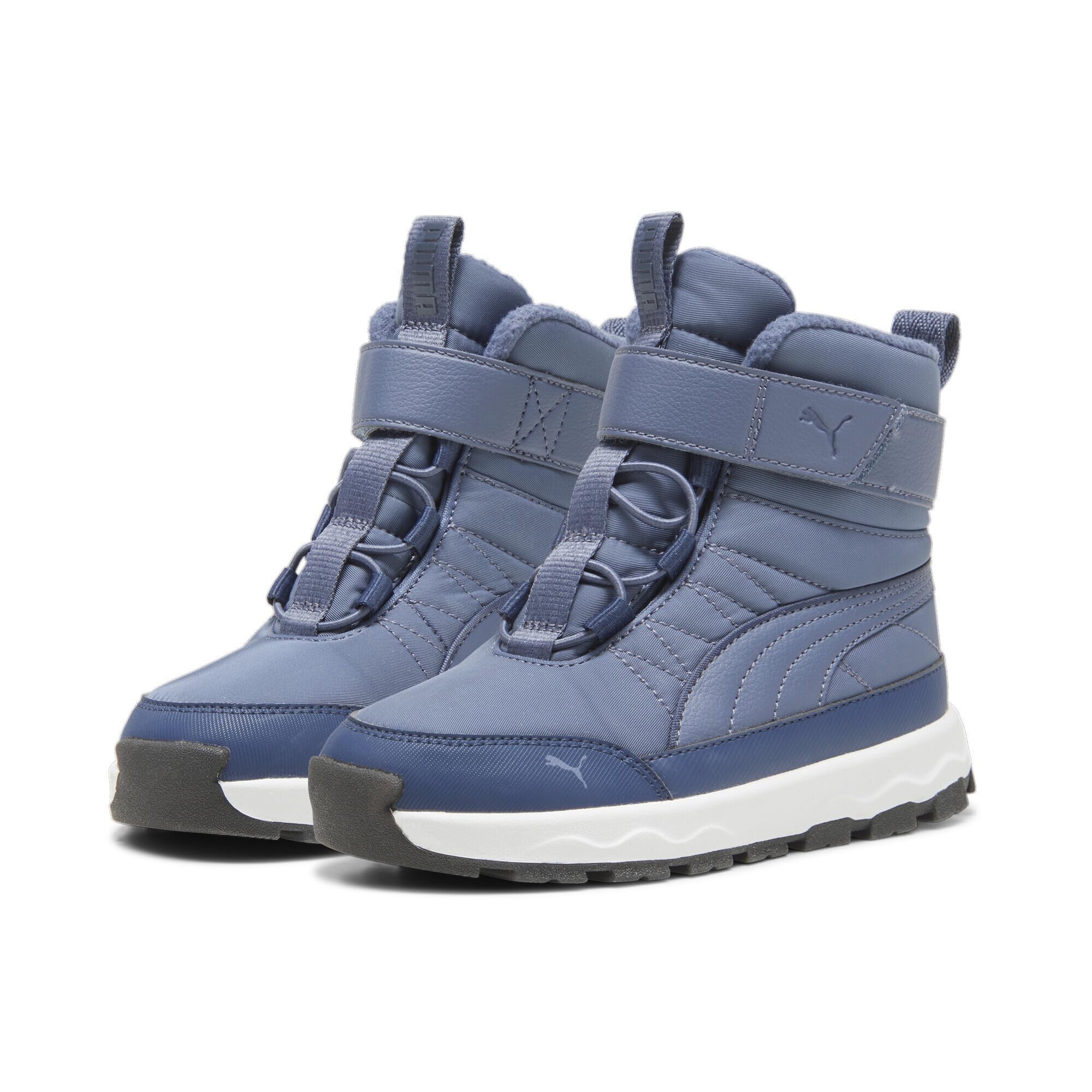 PUMA Evolve Boot AC+ PS Sneaker, Inky Blue-Persian Blue White, 10.5 UK Child