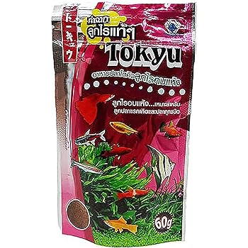 Amazon Com Tyoku Fish Food Dry Moina Macrocopa Mini Floating Pellets 60 G High Protein 61 70 Guppy All Tropical Fish Food For Feed Baby Fry Fish Small Fish Color Enhancing Growth