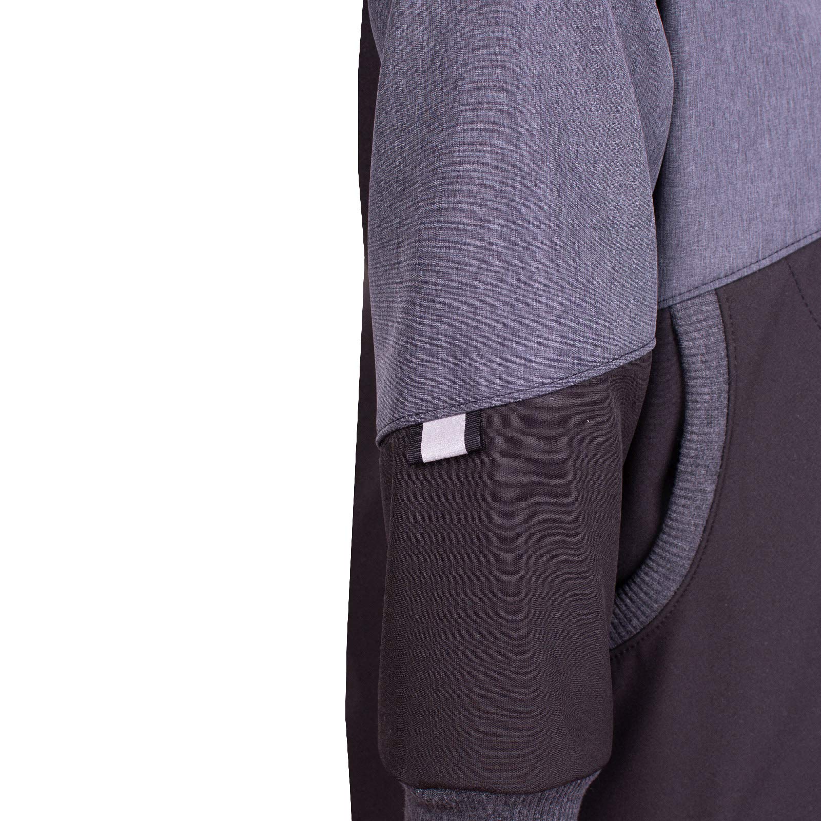 Chaqueta softshell con forro polar, impermeable y cortavientos, para exteriores, con cremallera completa, transpirable, para niños Negro 134-140 cm
