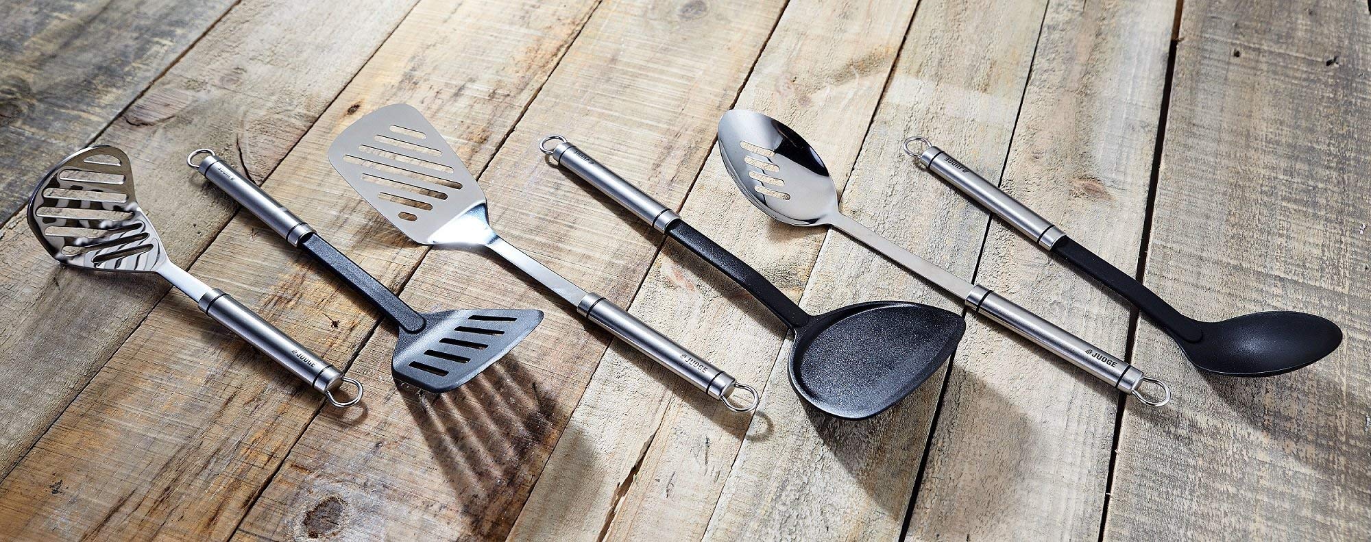 Judge Tubular Tools, Slotted Spoon, Silver - Image 3