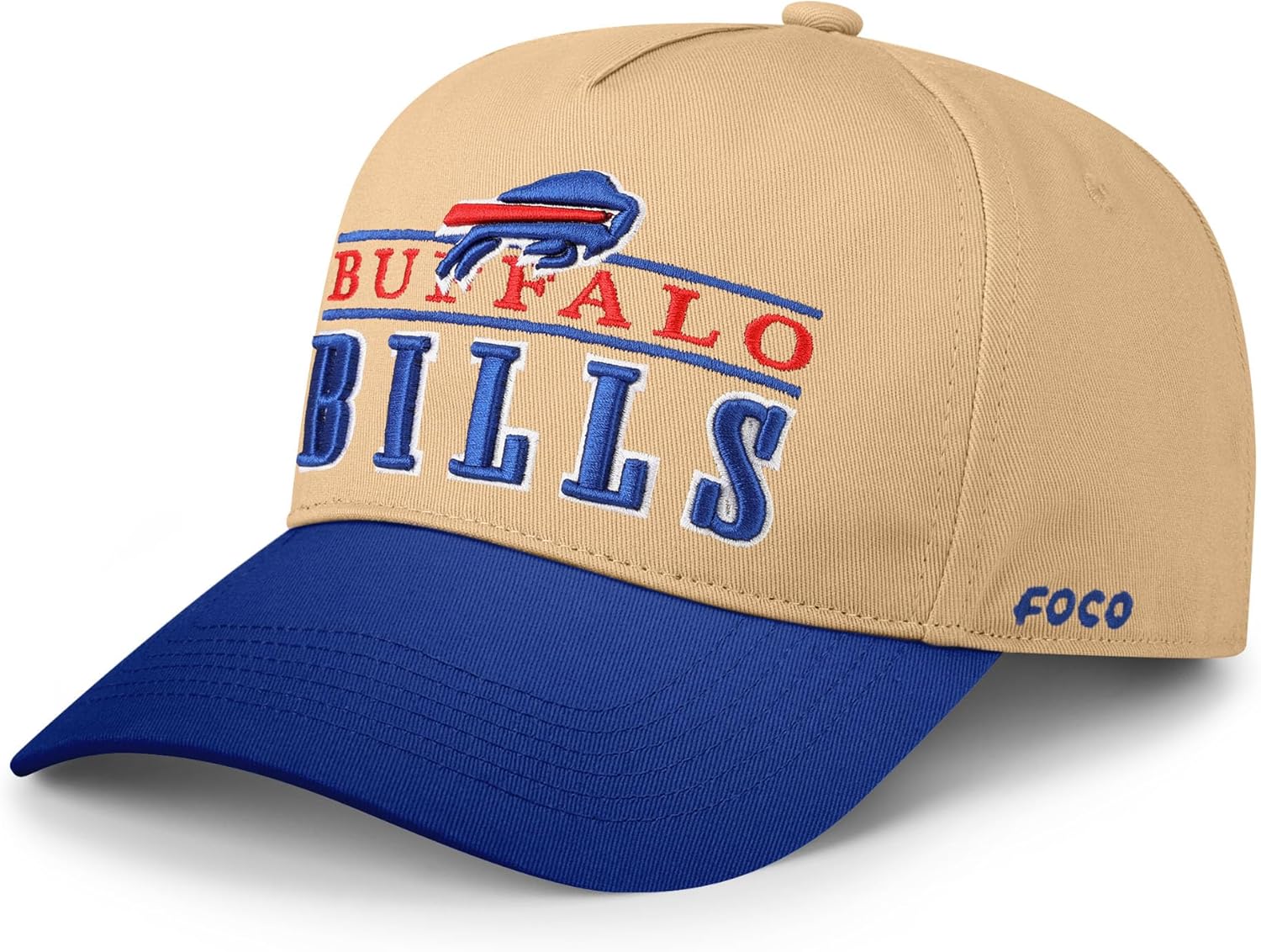 FOCO NFL Mens NFL Team Logo Signature Bars Marquee Rf Hat Caps