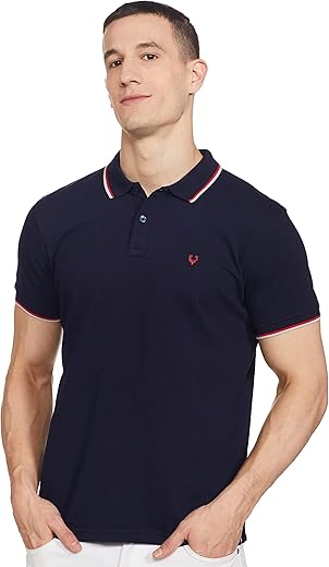 Allen Solly Men’s Solid Regular Fit Polo