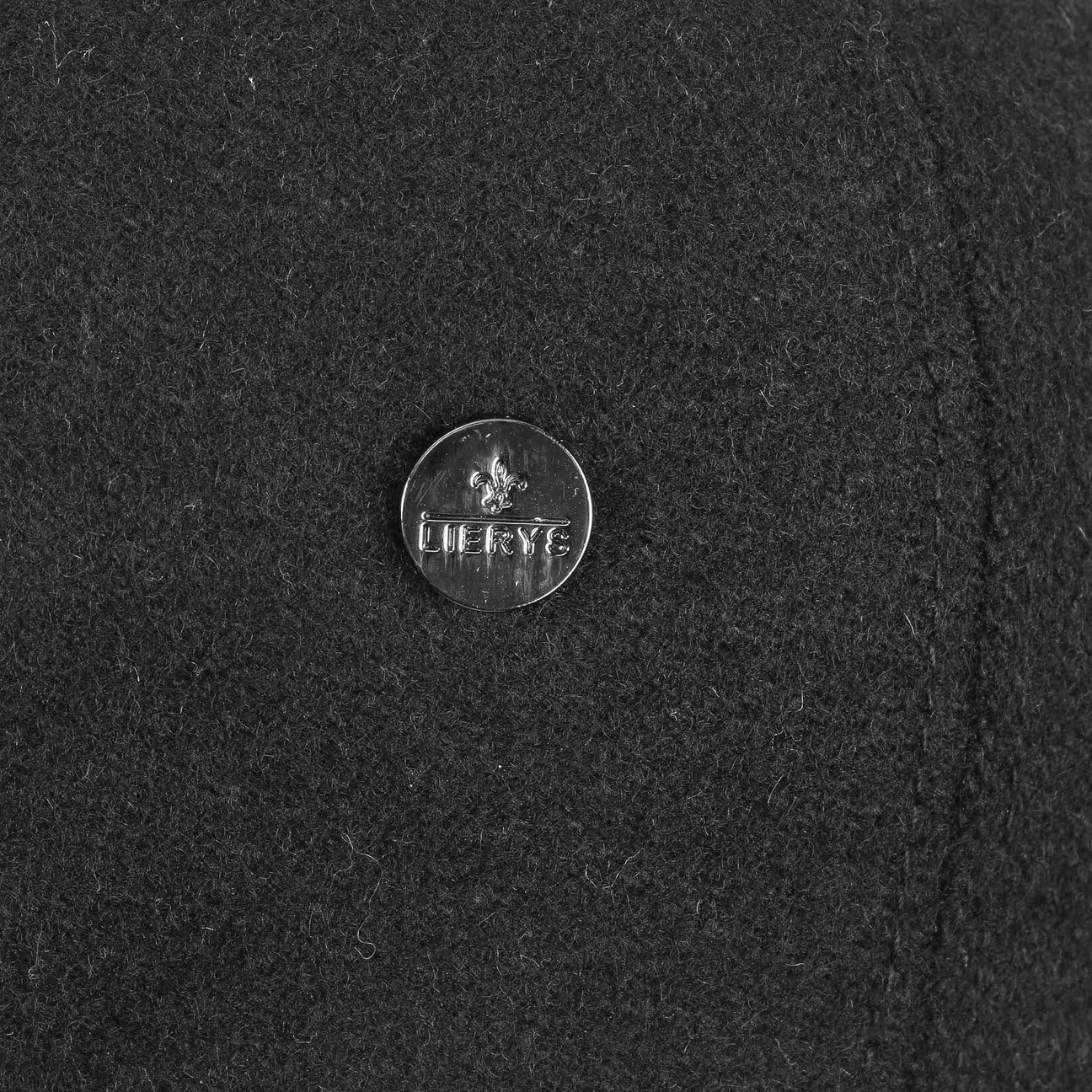 Lierys Boston Casquette Plate Teflon Fabrique en Italie Unisexe Automne Hiver