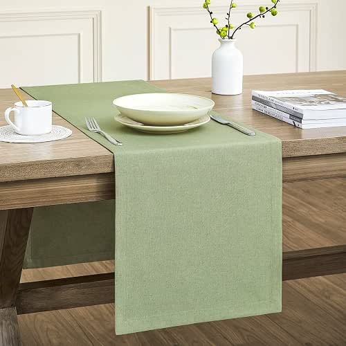 ZeeMart Basic Linen Style Table Runner, 14 x 72 Inch