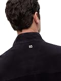 Tommy Hilfiger Męska kurtka motocyklowa DC ESSENTIAL LEATHER JACKETMW0MW42691, NIEBIESKI, XXL