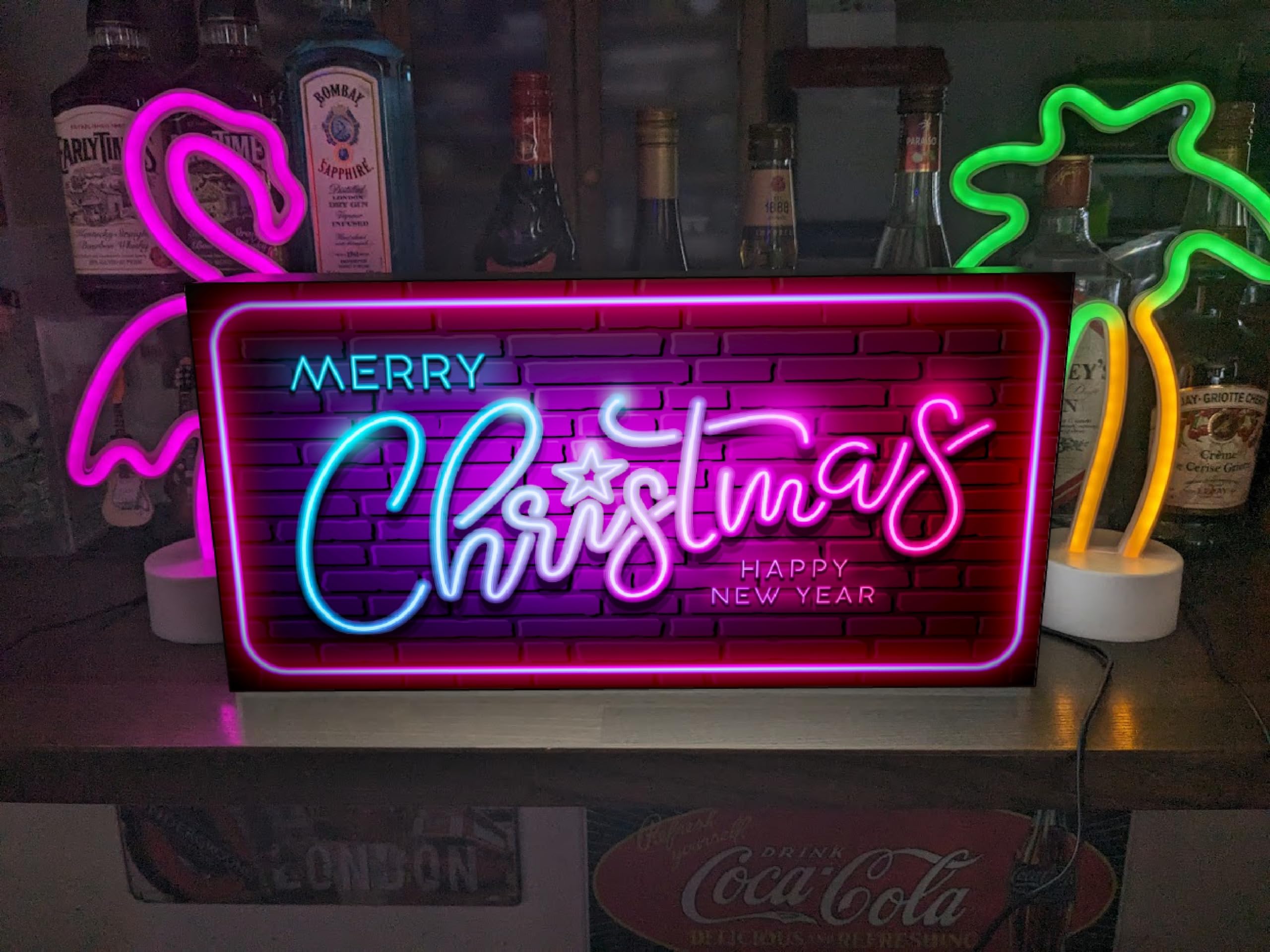 Amazon.co.jp: 【Lサイズ】メリー クリスマス イルミネーション 