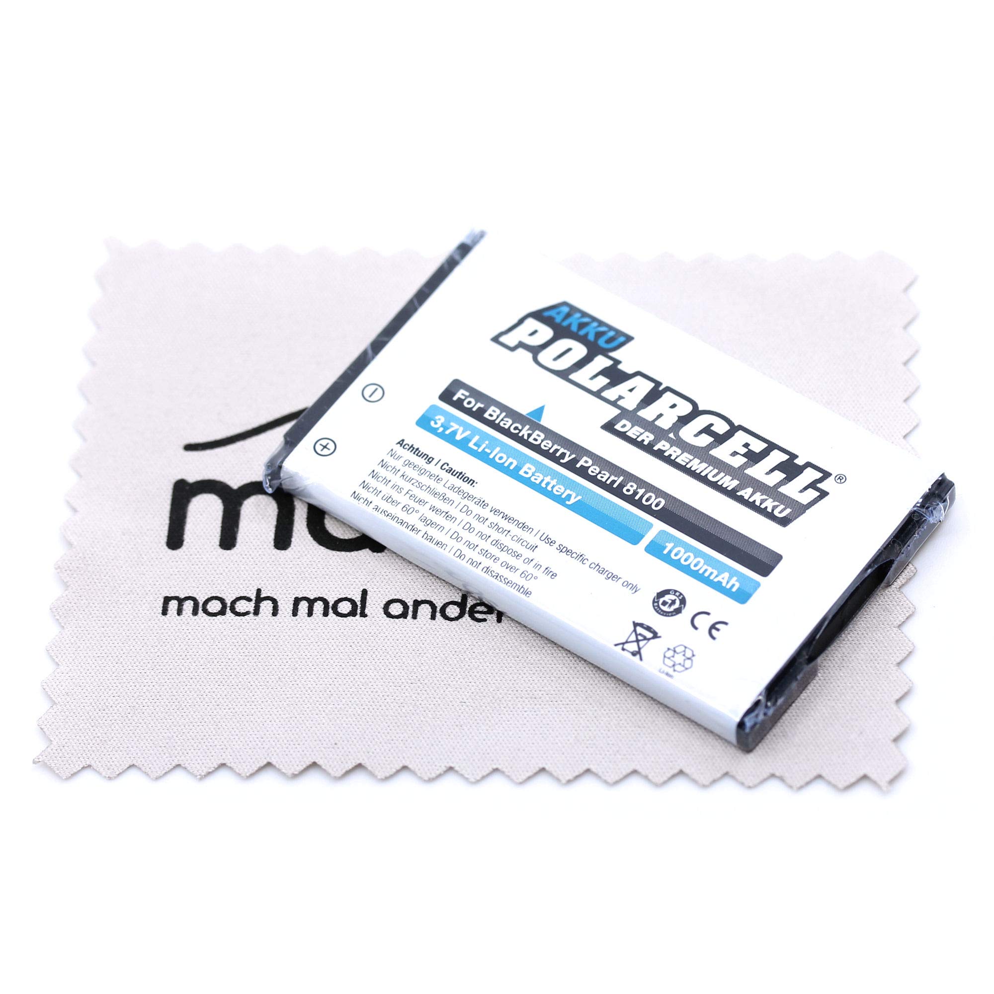 Vhbw 1x Batteria Compatibile Con Blackberry 8100, 8110, 8100 Pearl, 8100c, 8100r Smartphone Cellulare PDA Notepad Tablet (900mAh, 3,7V, Li-Ion - Foto 13