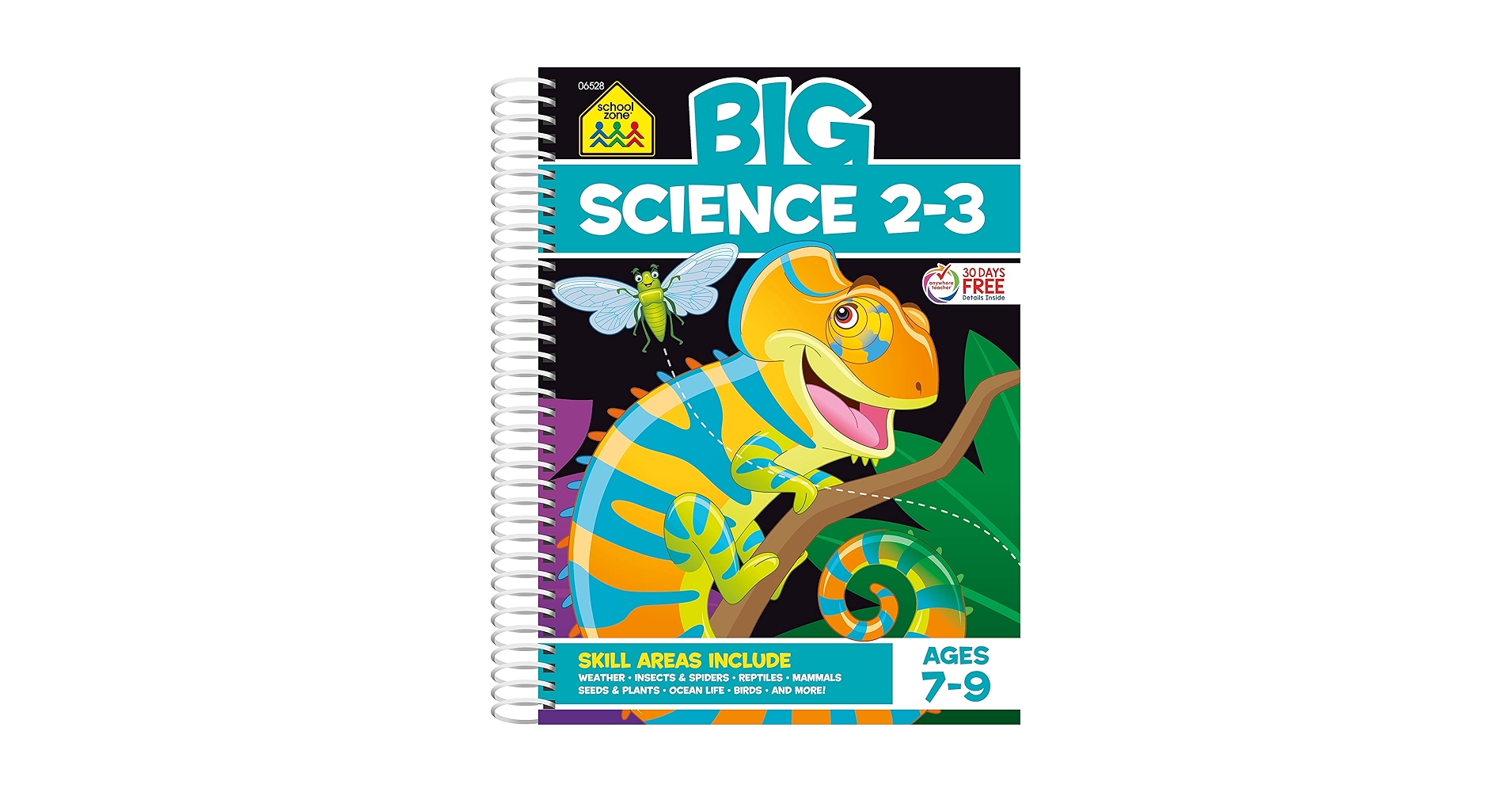 SCHOOL ZONE BIG SECOND/THIRD GRADE（2冊） School Zone Big Second Grade Workbook: 320 Spiral-Bound