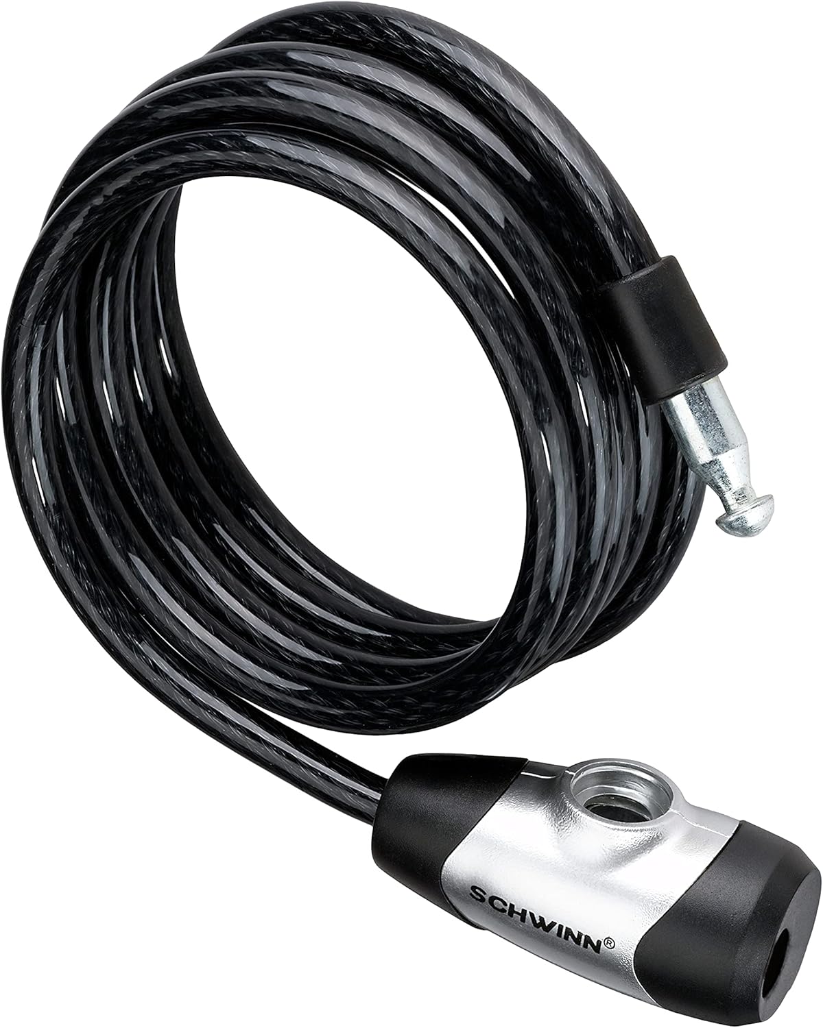 Schwinn Anti Theft Bike Lock, Security Level 1, Key Lock, 6 Foot : Everything Else