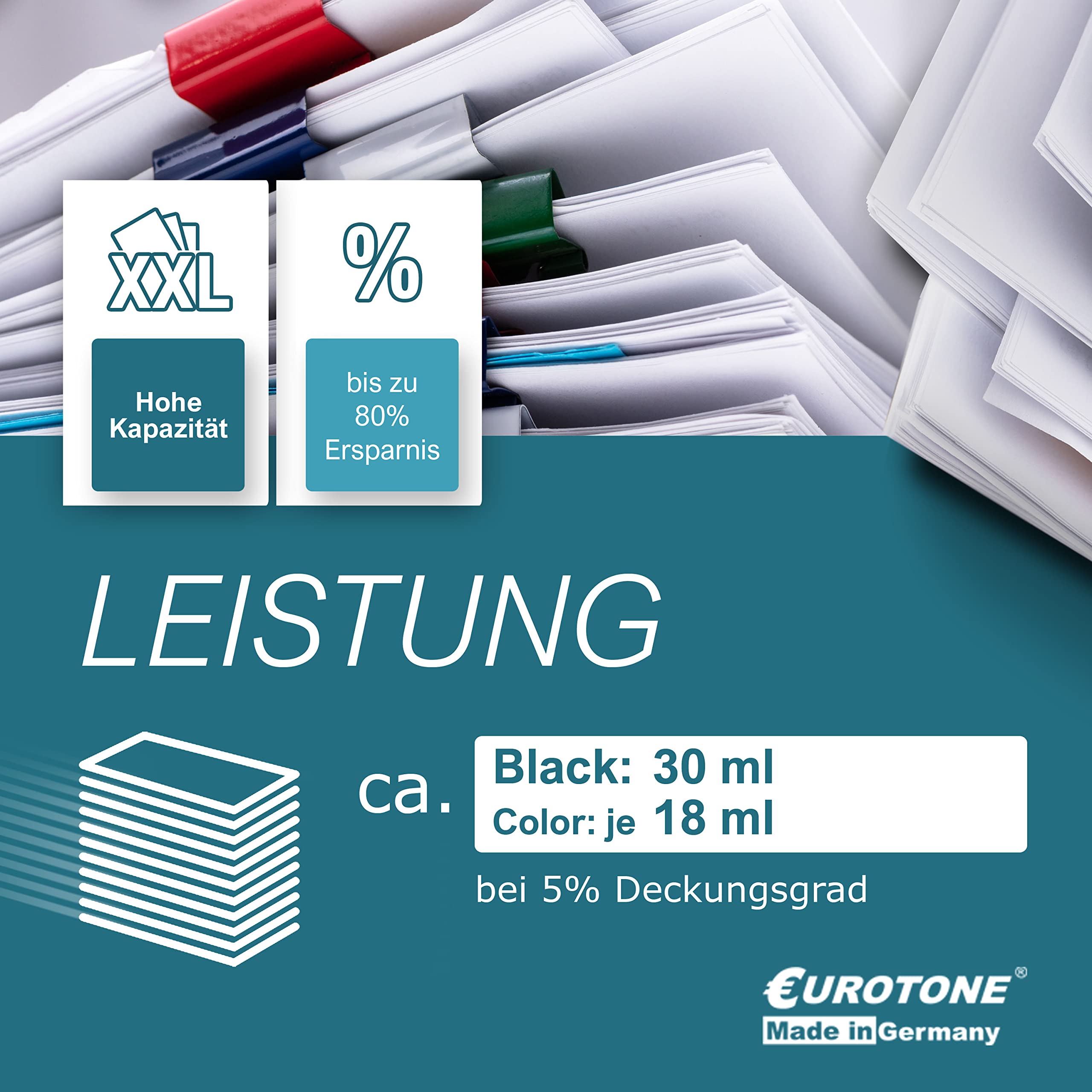 3X Müller Printware Tintenpatronen Kompatibel Für HP 350XL/351XL – 2x Schwarz, 1x Farbe, Für HP Photosmart, OfficeJet & DeskJet Drucker