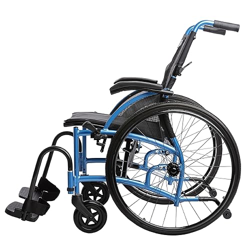 Comfort 24 Flip Lightweight Wheelchair for Adults - Folding Design
