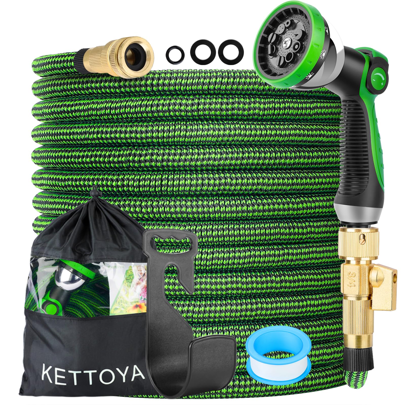 KETTOYA 100FT Expandable Garden Hose