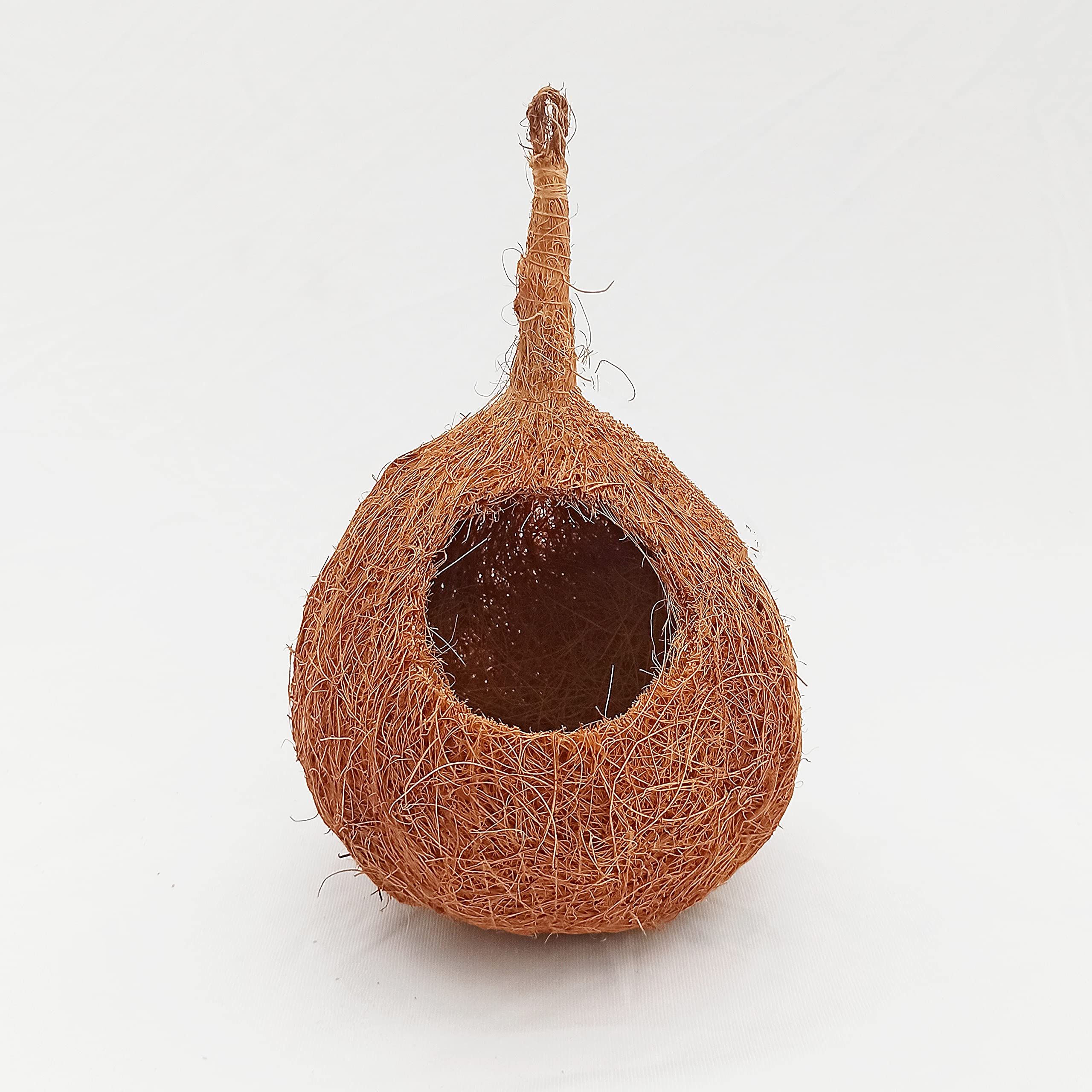 Coconut Coir Fiber Hanging Nest (Height - 22.5 cm) (B09DLDFR41) Amazon Price History, Amazon Price Tracker