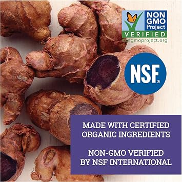 INCAS USDA Organic Thai Black Ginger for Men 120 Vegan Capsules 500mg Non GMO Verified | First & Only Organic Certified Kaempferia Parviflora Thai Ginseng