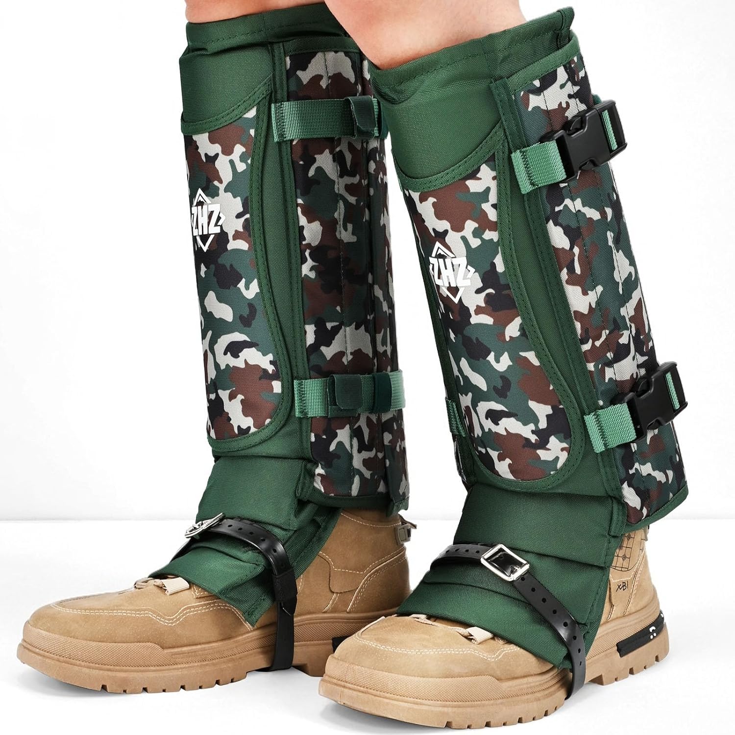 ZHZ Snake Gaiters Durable Waterproof Snake Chaps Lower Legs Protection