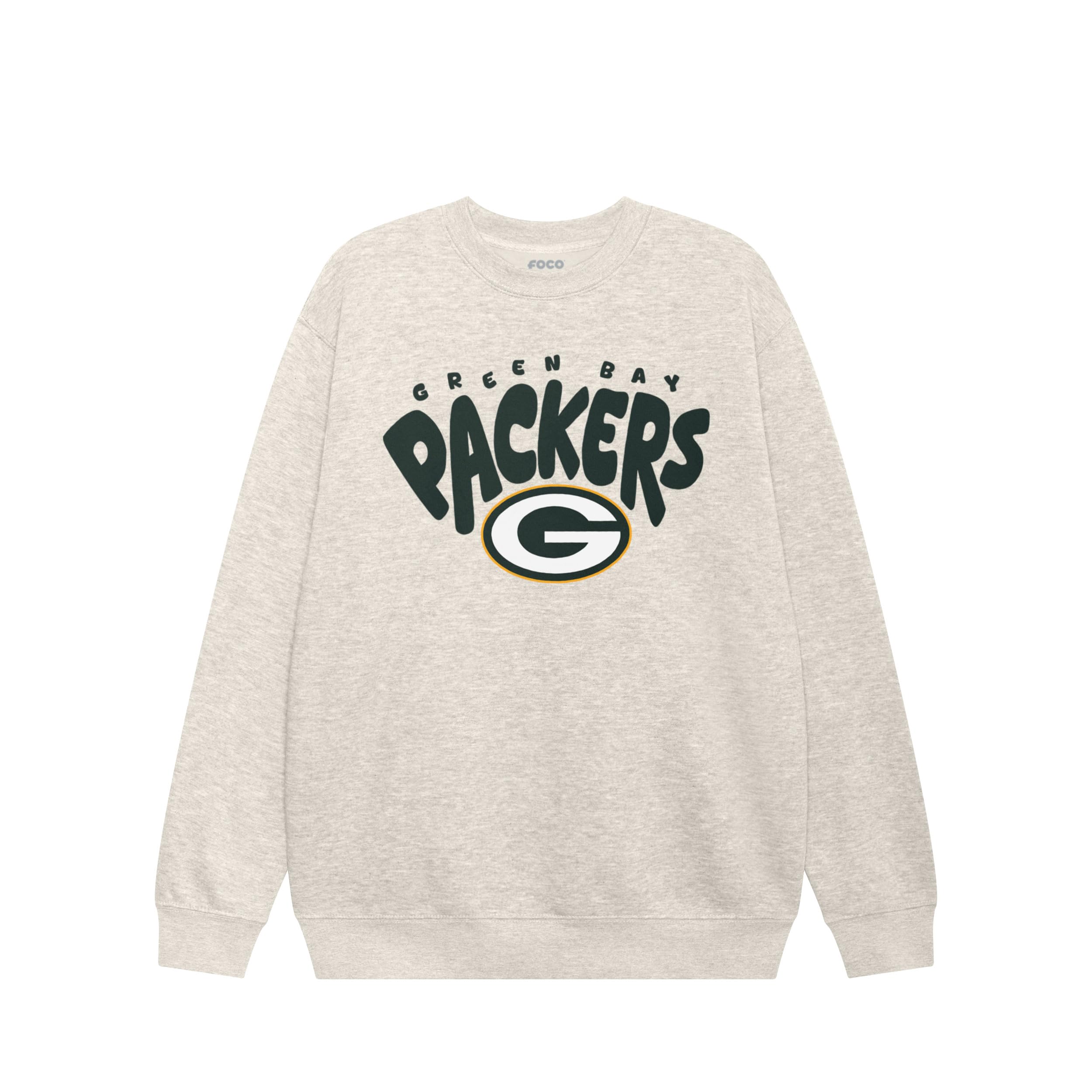 FOCO NFL unisex-adult Foco Nfl Bubble Team Logo Crew Neck Sweatshirt