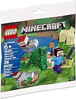 Vista 1 de Lego Minecraft Steve and Creeper 30393 - Juego de bolsas de plástico (empaquetadas)